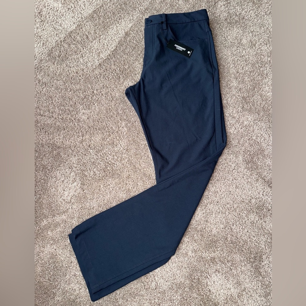 Men’s Express Navy Pants - Picture 2 of 4